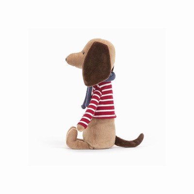 Jellycat Beatnik Buddy Sausage Dog Australia | 125496JXO